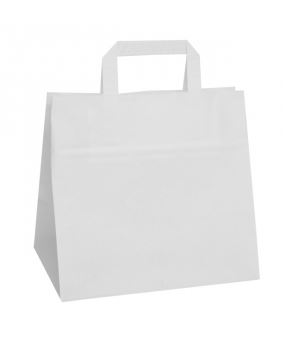 Popierinis pirkinių maišelis 26×17 cm, H24 cm