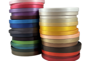 Satino juostelė su logotipu 10mm, 25m